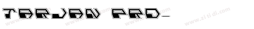tarjan pro字体转换